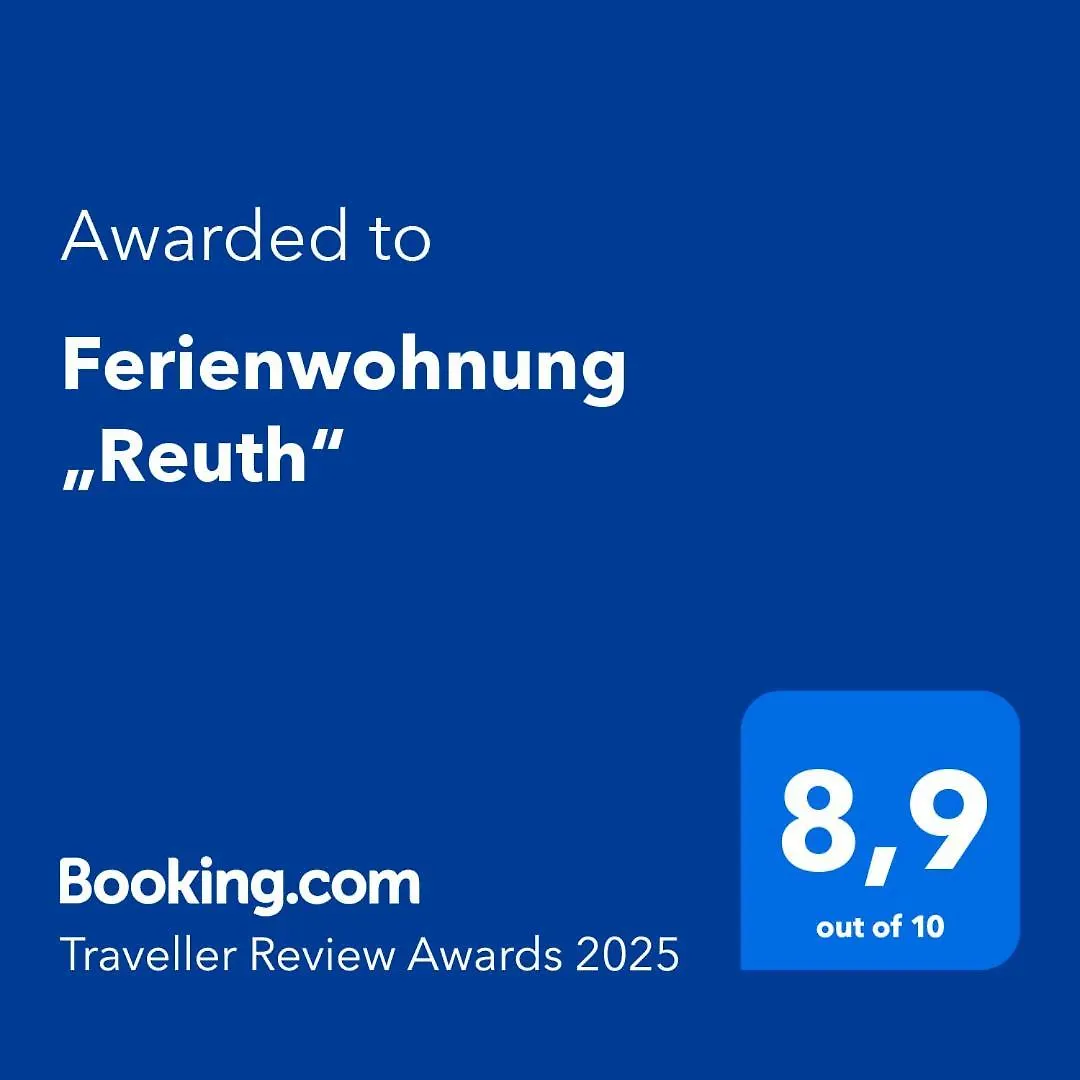 Apartment Ferienwohnung „Reuth“ Weissenbrunn